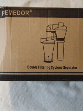 New in Original Box Double Filtering Cyclone Separator